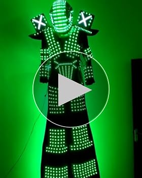 Amazon.co.jp: [Earthradius] LED ロボットスーツ竹馬ウォーカー